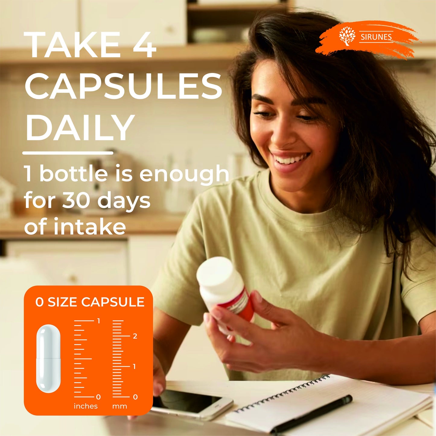 Chicken Collagen Capsules - Type II Collagen Nutritional Supplement for Joint, Skin & Bone Support - 120 Capsules