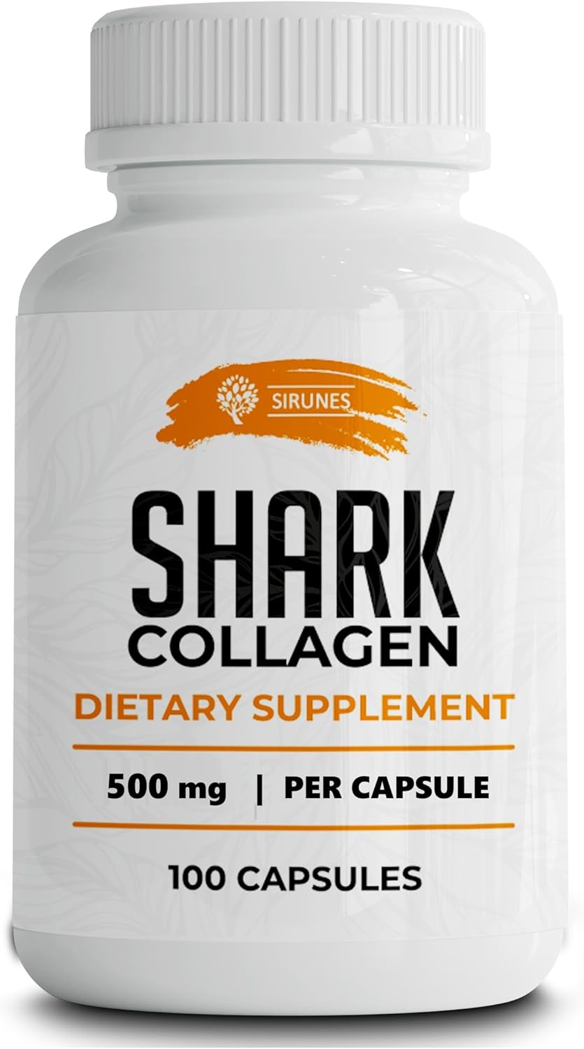 Collagen Supplement for Joint, Nerve & Bone Support, Anti-Aging Dietary Product with Hydrolyzed Peptides, Hyaluronic Acid 100Caps NO FILLERS